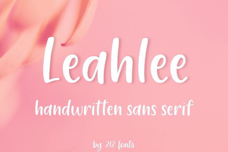 212 Leahlee Sans