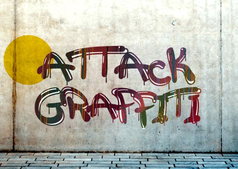 a Attack Graffiti