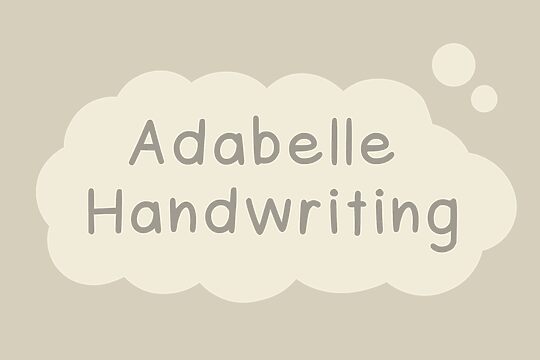 Adabelle Handwriting