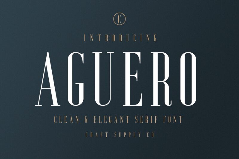 Aguero Serif