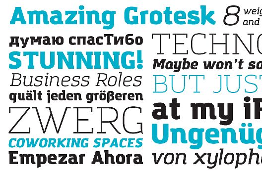 Amazing Grotesk