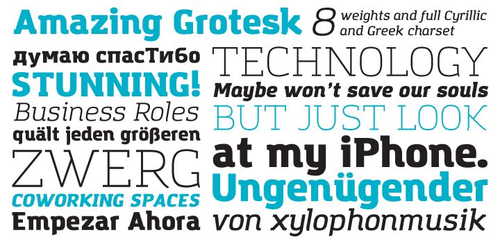 Amazing Grotesk