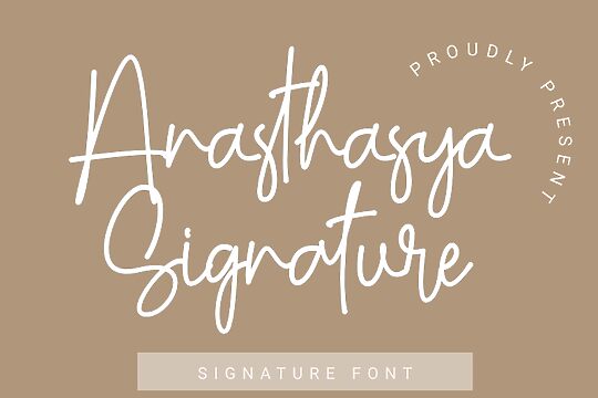 Anasthasya Signature