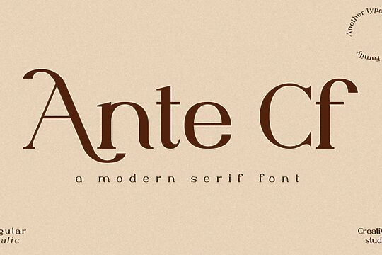 Ante Cf Serif