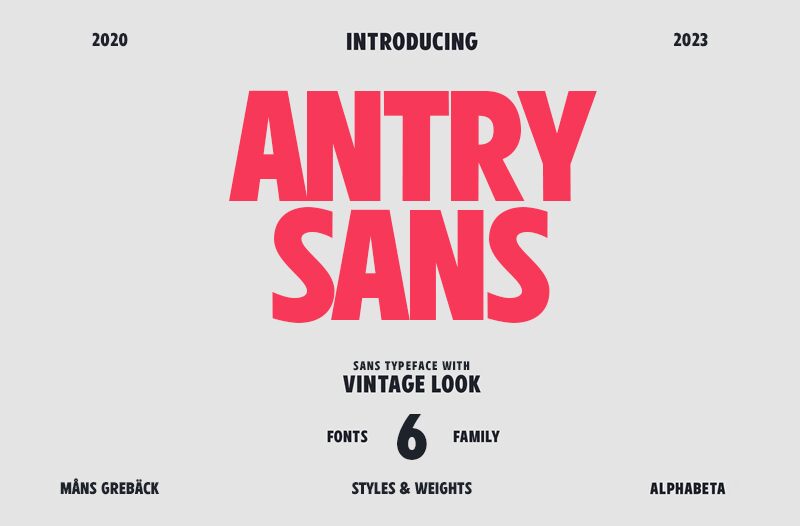 Antry Sans