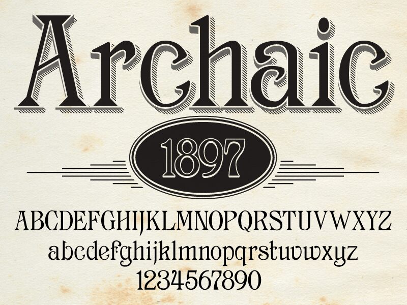 Archaic 1897