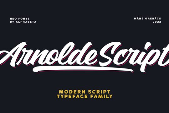 Arnolde Script