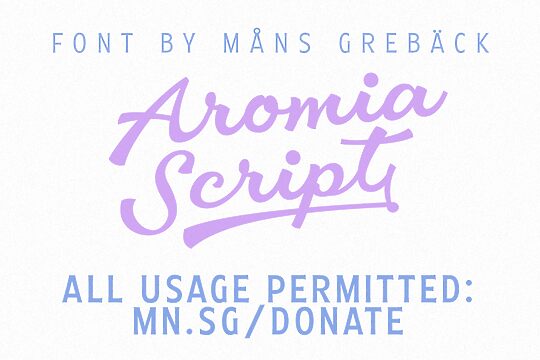 Aromia Script