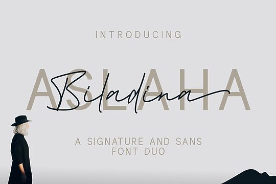 Aslaha Biladina Signature
