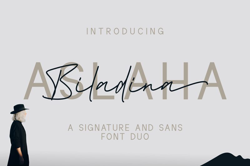 Aslaha Biladina Signature