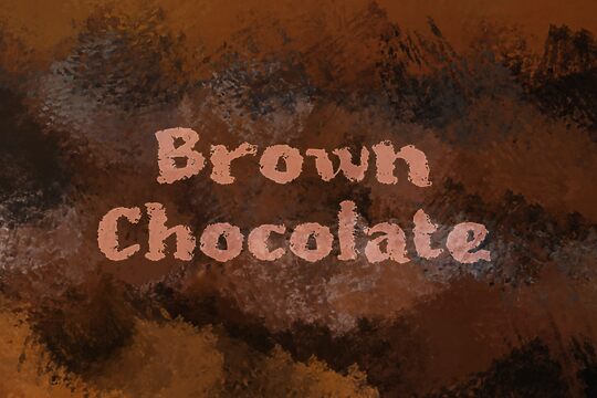 b Brown Chocolate