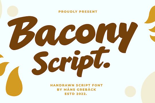 Bacony Script