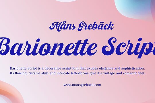 Barionette Script