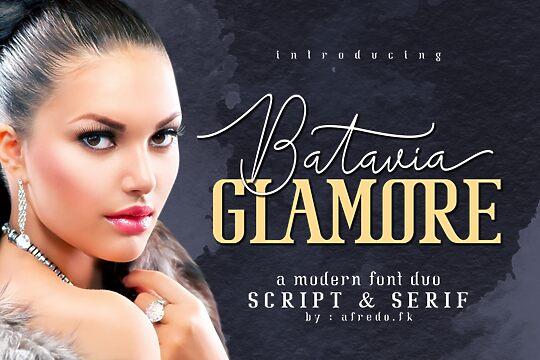 Batavia Glamore Script