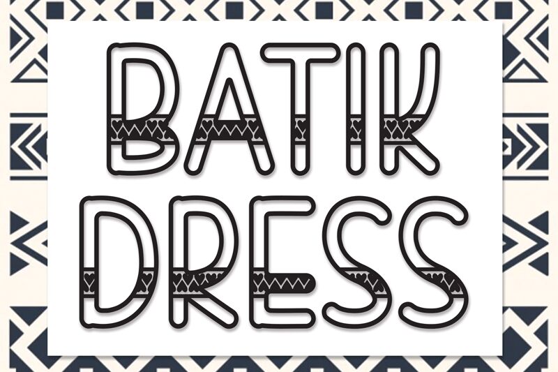 Batik Dress