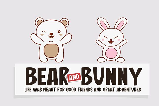 Bear And Bunny