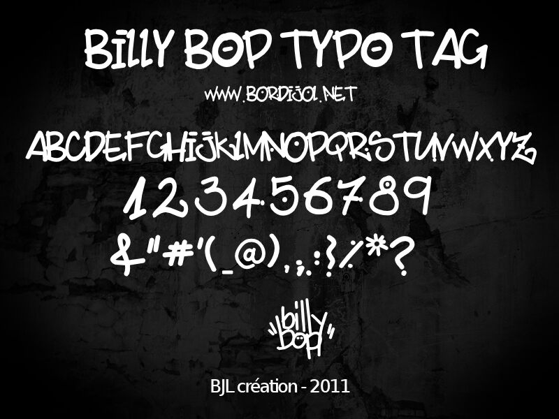 BillyBop Maj Tag