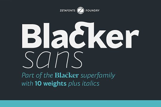 Blacker Sans