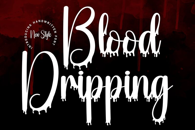 Blood Dripping