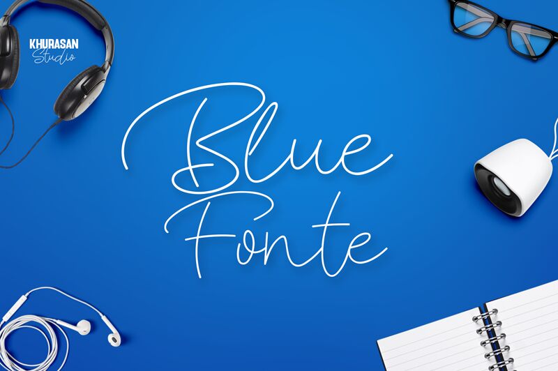 Blue Fonte