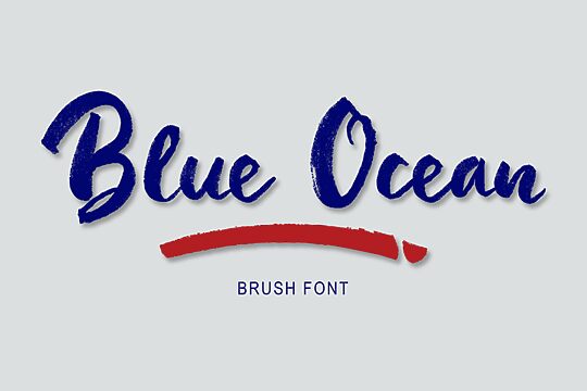 Blue Ocean Brush