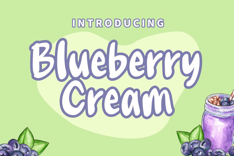 Blueberry Cream