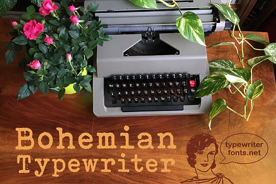 Bohemian Typewriter