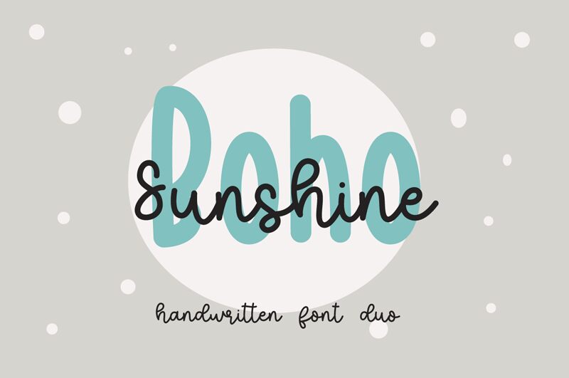 Boho Sunshine Script