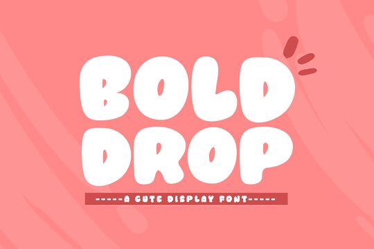 Bold Drop