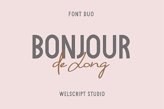 Bonjour De Jong Sans