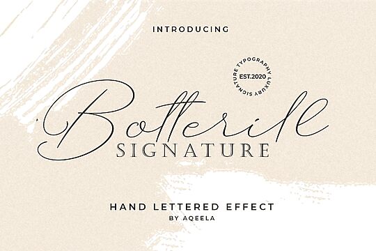 Botterill Signature