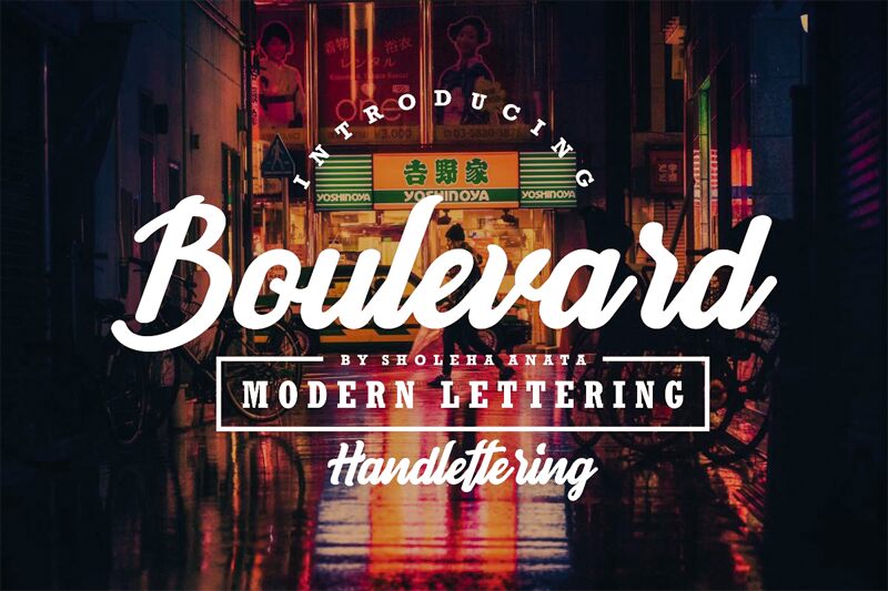 Boulevard Script