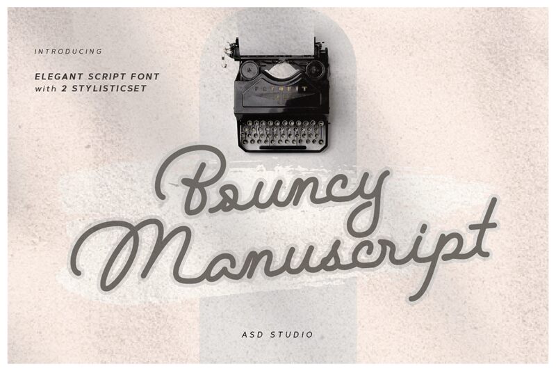 Bouncy Manuscript