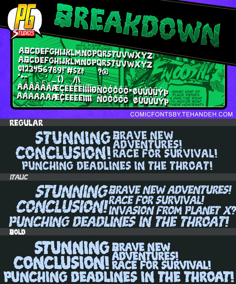Breakdown PG