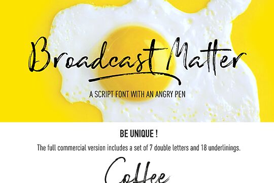Broadcast Matter
