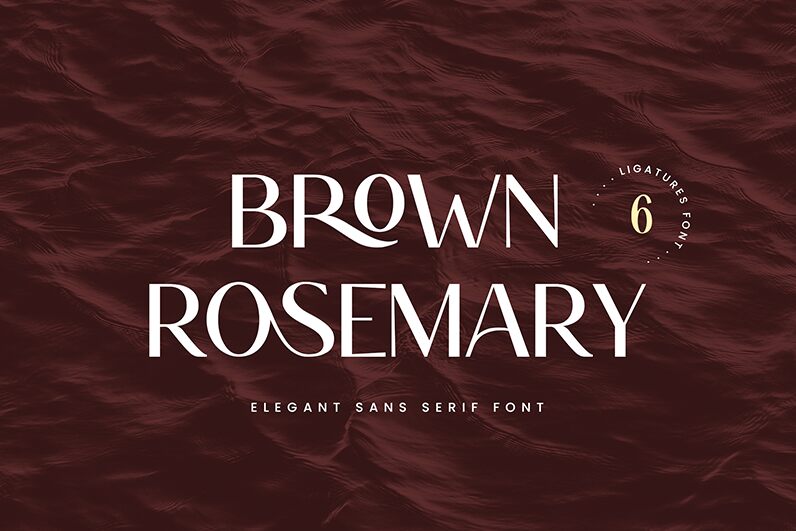 Brown Rosemary