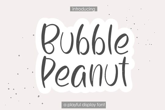 Bubble Peanut