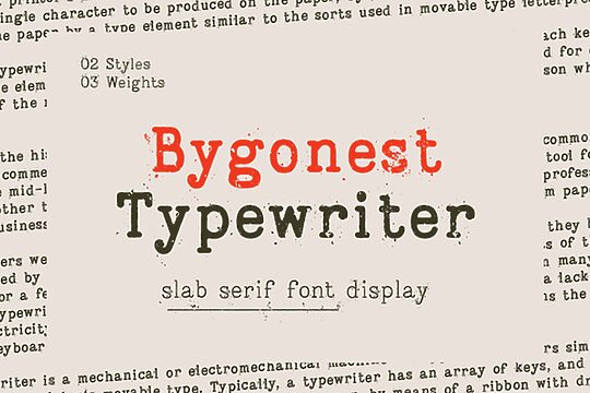 Bygonest Typewriter