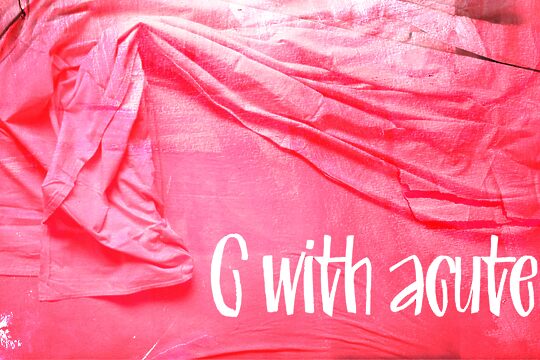C with acute
