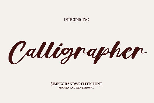 Calligrapher