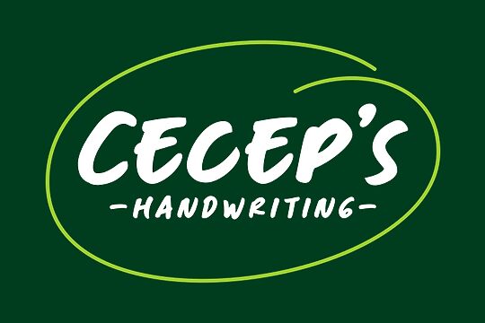 Cecep's Handwriting