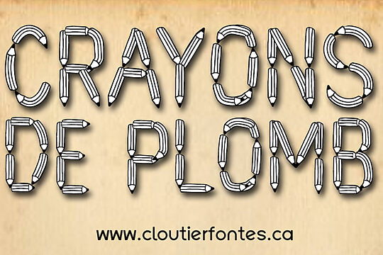 CF Crayons de plomb