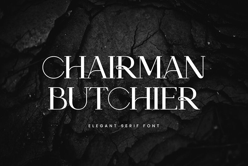 Chairman Butchier