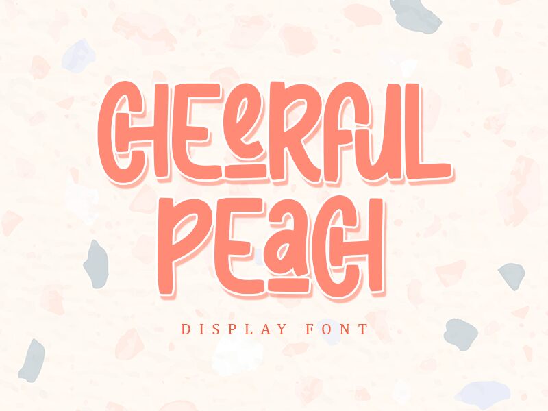 Cheerful Peach