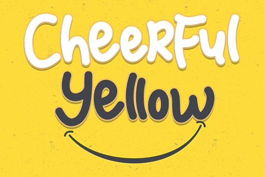 Cheerful Yellow