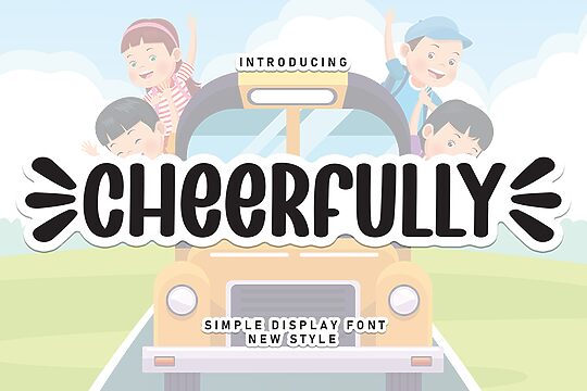 Cheerfully