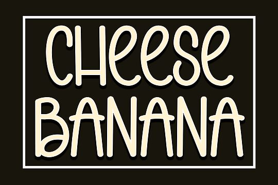 Cheese Banana