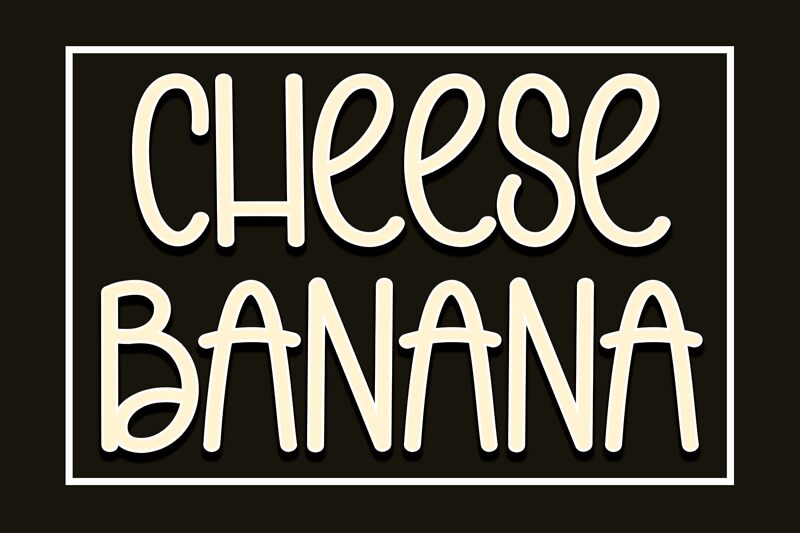 Cheese Banana