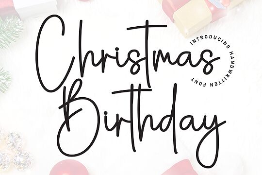 Christmas Birthday