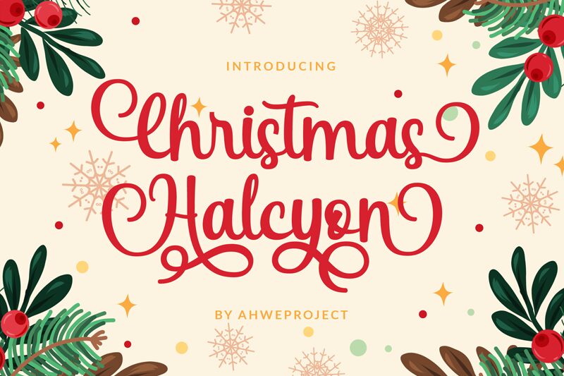 Christmas Halcyon